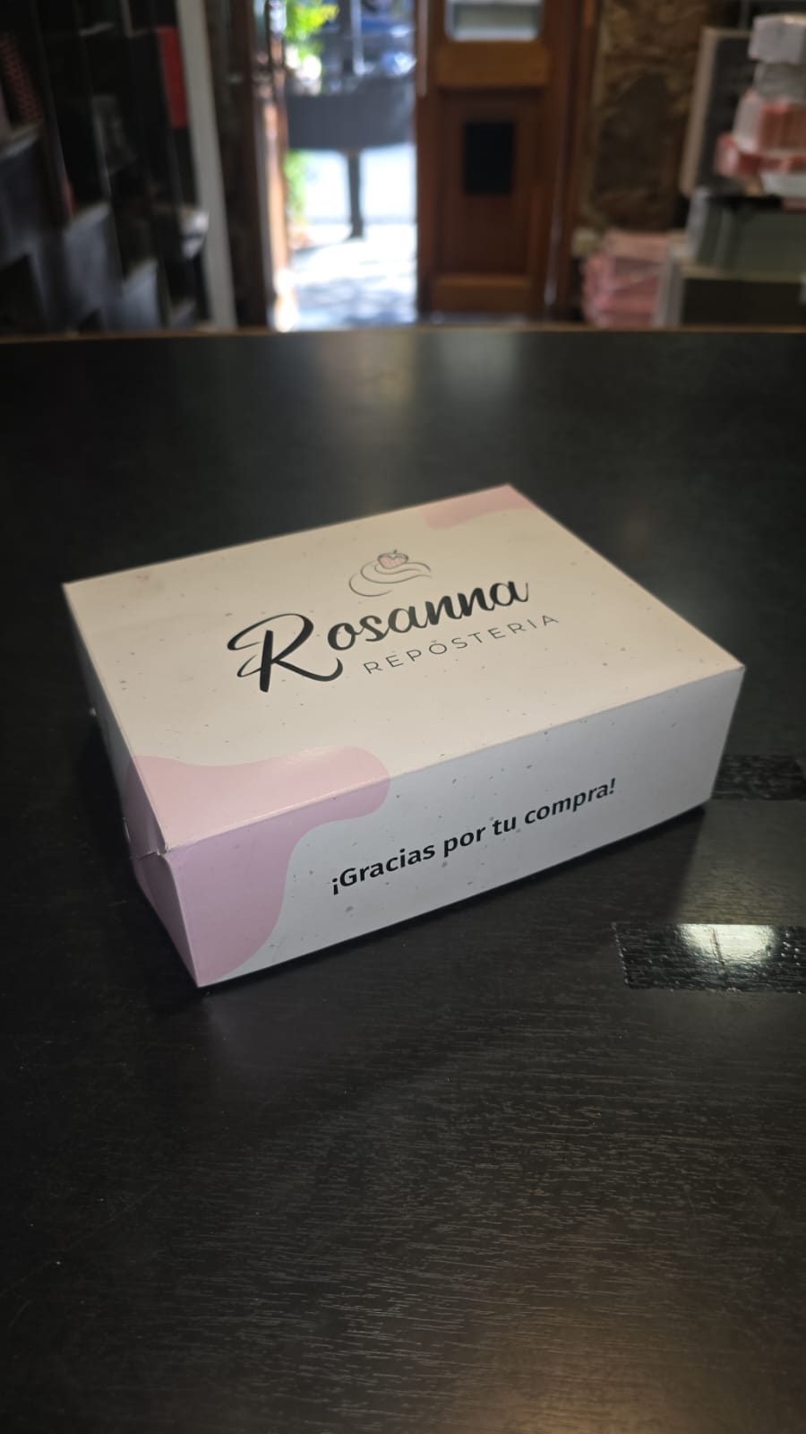 Postre. Porción torta
