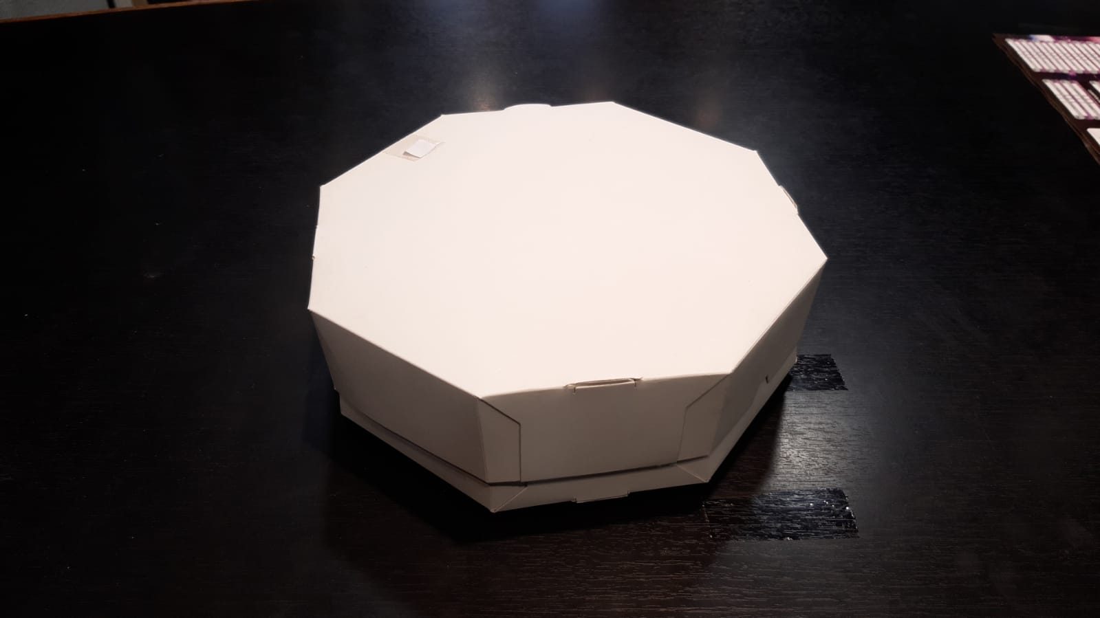 Pizza Octogonal 4 porciones. Base