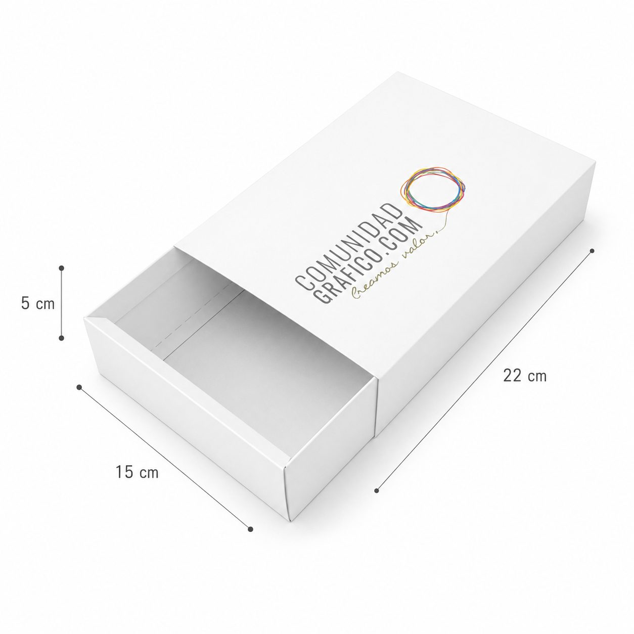 Funda Caja Bombones. Tapa